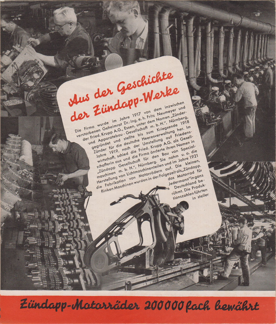 1939 Zündapp 'Sieg Der Zuverlässigkeit